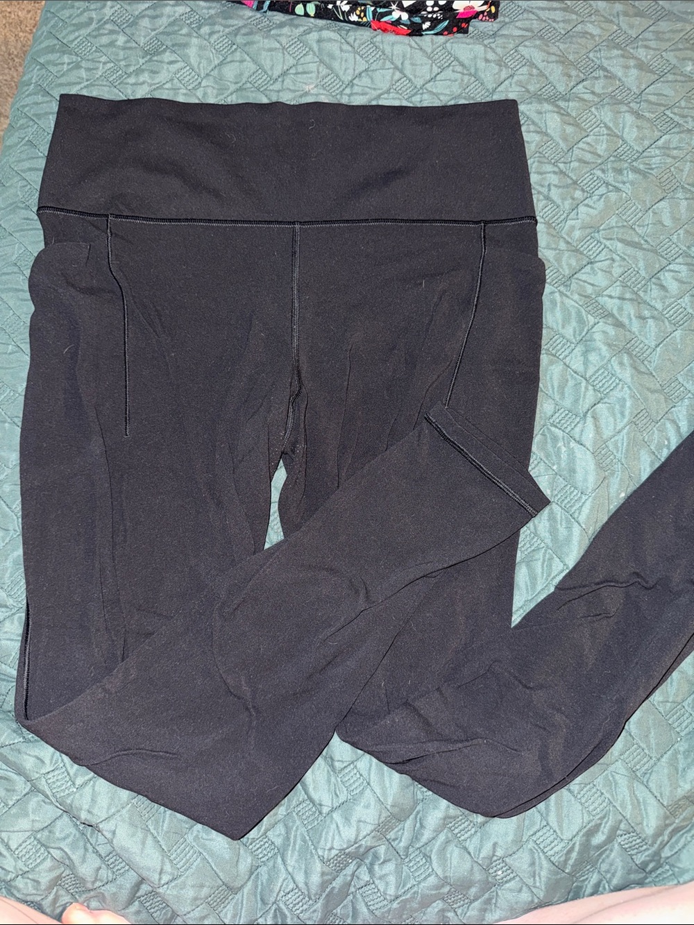 Athleta Black High-Waist Athletic Leggings